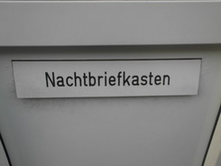 Nachtbriefkasten Nachtbriefkasten
